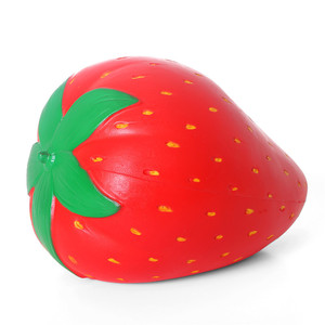 GL Squishies Géants Fraise Jumbo, Jouets à Presser à Remontée Lente, Anti-stress, Grand Jouet Fruit Parfumé Kawaii - Product Image 6