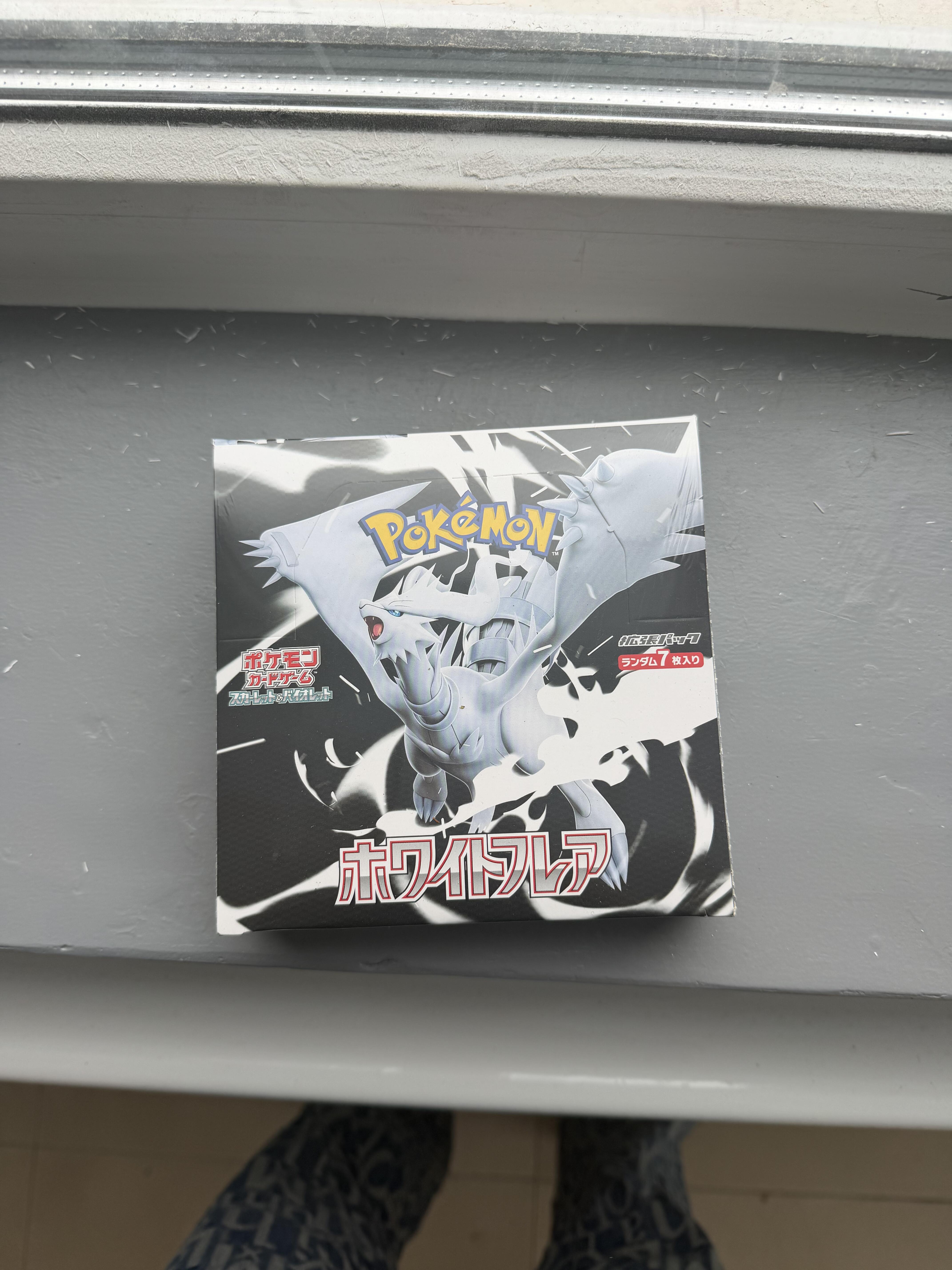 sv11w booster box White Flare Booster Box Deluxe Sealed Jap. Pokemon SV11W US SELLER SHIPS ASAP