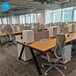 LIWEI Cabines de bureau modernes pour centre d'appels, bureaux ergonomiques, séparateurs modulaires personnalisés, assemblage facile pour les espaces de travail de télémarketing - Product Image 1