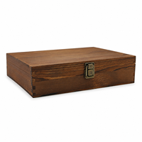 Kit de fumage pour cocktails au whisky Premium 4 Favors avec torche et coffret cadeau en bois pour homme, idéal pour gravure laser