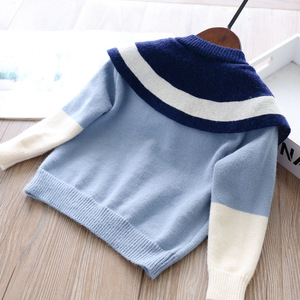 <span class=keywords><strong>Las</strong></span> <span class=keywords><strong>niñas</strong></span> al por mayor otoño la universidad estilo de dos piezas <span class=keywords><strong>niñas</strong></span> suéter falda traje de Falda de punto Cardigan suéter - Product Image 3