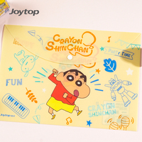 Joytop 101744 Pochette de classement A4 transparente en PP scellée pour le bureau et l'école, design personnalisable, organiseur de documents de haute qualité