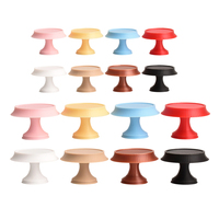 Support de présentation miniature sur pieds hauts pour impression 3D, mini-support à gâteau, décoration de scène alimentaire, accessoires de photographie, figurines