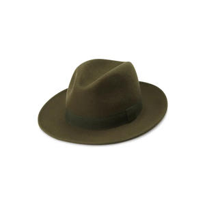 Nuovo <span class=keywords><strong>Cappello</strong></span> Fedora da <span class=keywords><strong>Uomo</strong></span> in 100% Lana Australiana, Stile <span class=keywords><strong>Borsalino</strong></span> Trilby di Lusso - Product Image 5