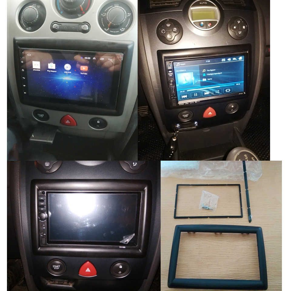 Mascherina 2 DIN ALFA MITO CORNICE ADATTATORE RADIO STEREO PLANCIA - Tech Solution