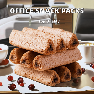 OEM của nhà sản xuất 180 gam/túi đóng gói riêng sô cô la đường bánh quy Halal văn phòng đồ ăn nhẹ trong một bánh sandwich bánh quy hộp carton - Product Image 3