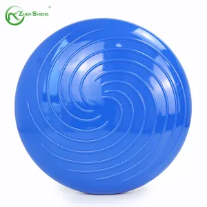 Zhensheng fornitore della fabbrica Eco Friendly PVC gonfiabile 16 pollici di diametro di massaggio esercizio equilibrio disco con pompa a mano