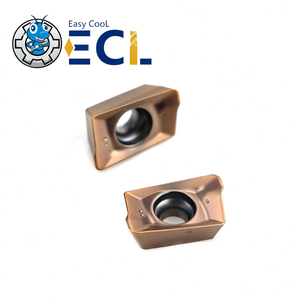 เม็ดมีดคาร์ไบด์เคลือบ PVD รุ่น Easy Cool APKT09T308 สำหรับเครื่องกลึง CNC รูปทรงหลายเหลี่ยม ใช้สำหรับงานโลหะ ความแข็ง 45HRC/55HRC - Product Image 2
