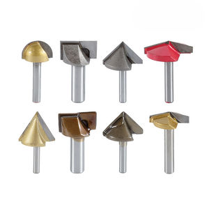 Fraise à bout plat PCD à 6 cannelures, fraise à bout sphérique, fraise pour moulures et bandes plates, fraise à bout sphérique, fraise à bout sphérique, revêtement AlTin, CNC - Product Image 3