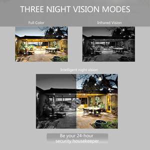 Sunivision عدسة مزدوجة كاميرا WIFI داخلية رؤية ليلية ملونة تتبع تلقائي 4MP كاميرا صغيرة لحماية الأمن اللاسلكي - Product Image 4
