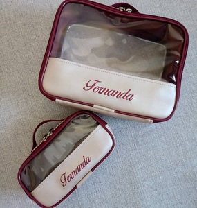 PVC Swimwear Beachwear Bag Beauty Organizer Cosmetic Beauty <b>Makeup</b> <b>Box</b> - Product Image 5