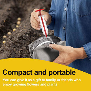 Amazo Lot de 6 mini épandeurs de graines manuels, distributeur de graines, <span class=keywords><strong>petit</strong></span> outil de plantation de graines, ensemble d'ensemencement et de largage, TLX0045 - Product Image 6