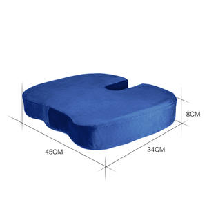 Personalizado Acolchoado Memória Espuma Almofadas Lombar & Almofadas Do Assento Lento Rebound Almofada Hip Car Home Fart Hemorroidas Alívio - Product Image 6