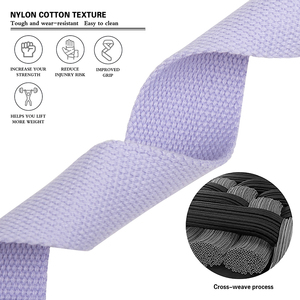 Sangles de poignet ajustables pour la musculation avec logo personnalisé MKAS Sequin Fitness Lifting - Product Image 5