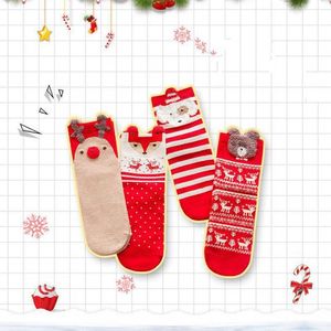 2025 gran oferta de alta calidad al por mayor 4 en 1 medias de Navidad decoración caja de regalo puño de piel-Calcetines deportivos rústicos de invierno - Product Image 2