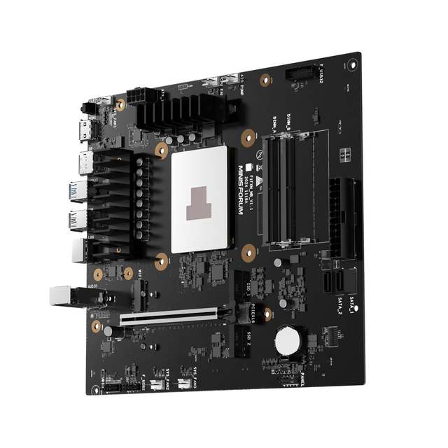 MINISFORUM BD795M M-ATX Gaming NAS Motherboard AMD Ryzen 9 7945HX 16C/32T 2*DDR5 2*NVMe 2*SATA3.0 PCIe4.0 x16 2.5GLAN Mini PC
