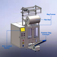 Machine d'emballage et de scellage semi-automatique Vgopack pour vis, écrous et ceintures, avec comptage, pour scellage 3 côtés et sacs oreillers