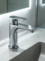 Robinet de lavabo chaud et froid en acier inoxydable NES-CA9188, pour salle de bain, projets résidentiels et hôteliers, vente en gros pour l'exportation