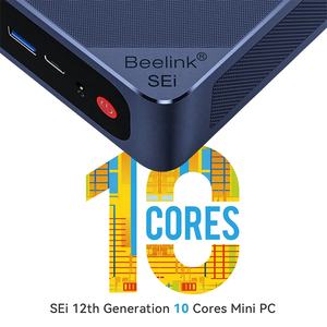 <span class=keywords><strong>Beelink</strong></span>-Mini PC de escritorio con Intel <span class=keywords><strong>i5</strong></span>-1235U, dispositivo de 32GB, 500GB, Wins11, RJ45, Wifi6, dos HDTV, 4K, SSD rápido tipo C, para juegos - Product Image 6