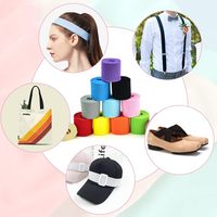 10mm-70mm Couleur Polyester Ceinture Élastique En Gros Personnalisé Imprimé Tricoté Bandes Élastiques pour Vêtement