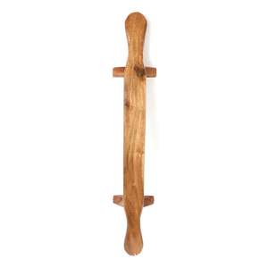 Barres parallèles créatives en bois 76,2 x 38,1 x 20,8 cm, équipement d'exercice portable pour la maison, support de pompes en bois massif, couleur naturelle - Product Image 3
