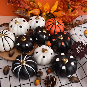 Calabaza de espuma de simulación para Halloween, calabaza colorida, fruta o verdura artificial, Navidad, graduación, Pascua, alta calidad - Product Image 5