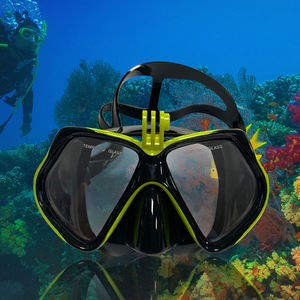 Natación Máscara DE <span class=keywords><strong>BUCEO</strong></span> Cámara Snorkel Equipo DE <span class=keywords><strong>BUCEO</strong></span> <span class=keywords><strong>Buceo</strong></span> Máscara de pesca submarina Snorkel Fin Photo Mask con soporte <span class=keywords><strong>Gopro</strong></span> - Product Image 5