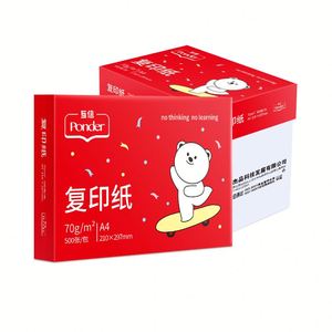 Papel de Copia A4 de 70G, 75G y 80G para Impresión de Oficina, Paquete de 500 Hojas, 5 Paquetes por Caja, Precio de Fábrica, Venta al Por Mayor, Personalizado - Product Image 3
