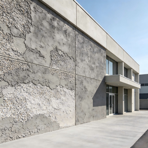 VALIDEA Stuc inorganique écologique à base de ciment grossier 10-40 Mesh, bicomposant, résistant à l'humidité, texture rugueuse, intérieur/extérieur - Product Image 6