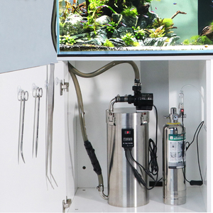 Skynuo Nhà Máy Cung Cấp Thép Không Gỉ 304 Đôi Ổ Cắm Aquarium Canister Lọc Siêu-Yên Tĩnh Bên Ngoài Canister Lọc Bể Cá - Product Image 3