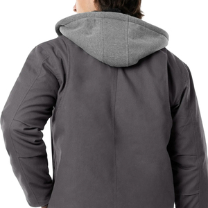 Chaqueta Softshell Térmica con Capucha para Hombre, Impermeable, Cortavientos, Forrada de Forro Polar, para Deportes al Aire Libre de Invierno, Estilo Urbano, en Color Sólido - Product Image 6
