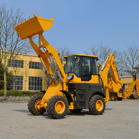 Mini rétrocaveuse compacte à prix avantageux de fabrication chinoise Wz30-25 Chargeuse sur pneus