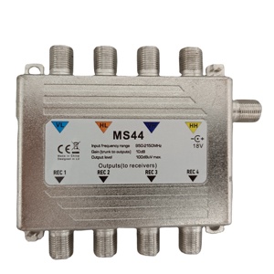 No Power Supply Mini <strong>4</strong> in <strong>4</strong> Out Multiswitch Satellite Multi-<strong>switch</strong> Satellite Multiswitch 4x4 - Product Image 1