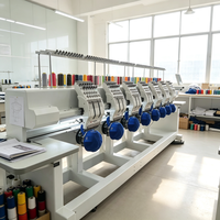 Machine à broder multi-aiguilles intelligente de qualité supérieure avec affichage des points en temps réel pour la décoration de casquettes