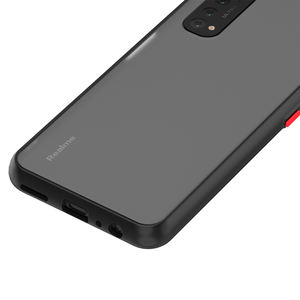 Para Oppo <span class=keywords><strong>Realme</strong></span> P3 V60 GT7 7 Pro <span class=keywords><strong>7i</strong></span> funda a prueba de golpes botones coloridos MARCO DE Tpu suave translúcido mate Pc funda trasera delgada para teléfono - Product Image 5