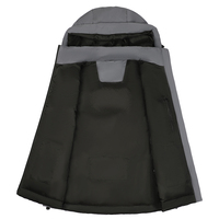Manteau chauffant d'hiver pour l'extérieur Femmes USB Batterie rechargeable Graphène Gilet chauffant électrique Vestes Hommes