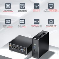Mini PC Partaker I9 12900H 13900H I7 12650H 13700H I5 12450H con Windows 11, PCIE 4.0, Doble LAN 2.5G, Mini Computadora de Escritorio para Juegos, WiFi 6