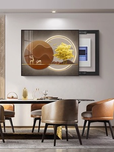 Quadro Decorativo per Contatore Elettrico, Arte Murale Moderna <span class=keywords><strong>in</strong></span> Porcellana Cristallina, Decorazione per Soggiorno, Dipinto da Appendere - Product Image 4