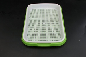 Bandeja de Cultivo GREENPOWER GPY33 de Doble Capa, Resistente, Ecológica, de Plástico, para Germinación Hidropónica, 34x25x4.5cm - Product Image 5