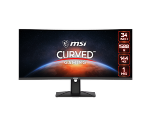 NOUVEAU ARRIVEE <span class=keywords><strong>MSI</strong></span> <span class=keywords><strong>Optix</strong></span> MAG343CQR 34 ''144Hz Écran de jeu d'ordinateur LCD incurvé Moniteur ultra large pour jeux de bureau - Product Image 4