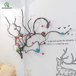 Décoration murale à suspendre, branches de fleurs de cerisier artificielles, plantes de vigne, <span class=keywords><strong>liane</strong></span>, brindilles, rotin pour décoration de jardin, mariage, X'Mas - Product Image 2