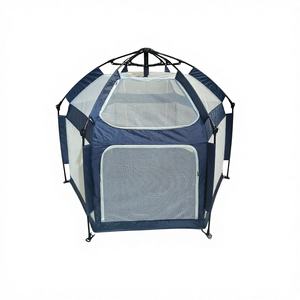 एक-बटन त्वरित कपड़े खोलने वाले बच्चों के खेल बाड़ टेंट इनडोर आउटडोर स्थापना-मुक्त तह - Product Image 1