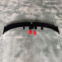 Accessoires de voiture Nouveau Style Noir Brillant Couleur Fibre de Carbone Couleur Aile Arrière Aileron de Coffre pour MG6 MG6 PRO MG 5 Sedan