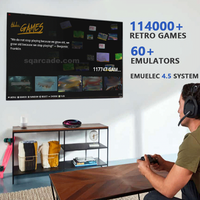 Super Console X Max Plug And Play Android TV Console de jeu rétro avec 114000 jeux Mini émulation boîte de jeu pour SS/PS P/N64/PS1/DC