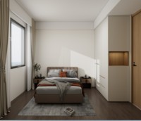 Armario de Dormitorio de Lujo, Tocador de Madera, Armario de Almacenamiento, Mueble de Guardarropa Personalizado, Juego de Dormitorio