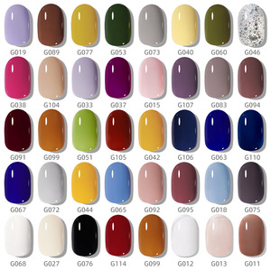 Esmalte de Uñas en Gel UV de 40 Colores, 15 ml, No Tóxico, Capa Base para Pintar, Transparente como el Hielo, para Otoño e Invierno - Product Image 3