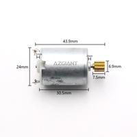 Moteur d'actionnement central de verrouillage de porte latérale 9 dents pour Toyota Avanza R7 et FAW Senia – Pièce de rechange pour accessoires automobiles