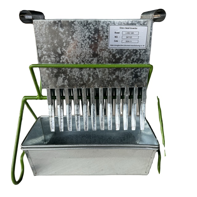 Laboratory Stainless Steel Sample Splitter Mine Coal Separator Soil Riffle Box Glass Riffle Sampler Dividers Testing Equipment