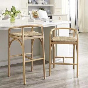 Tabouret de Bar en bois, meuble de salle à manger, de cuisine, de Restaurant, <span class=keywords><strong>pas</strong></span> <span class=keywords><strong>cher</strong></span> - Product Image 2