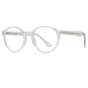 Lunettes de soleil à verres clairs, montures rondes rétro vintage de haute qualité en acétate, les montures optiques en acétate les plus populaires - Product Image 6